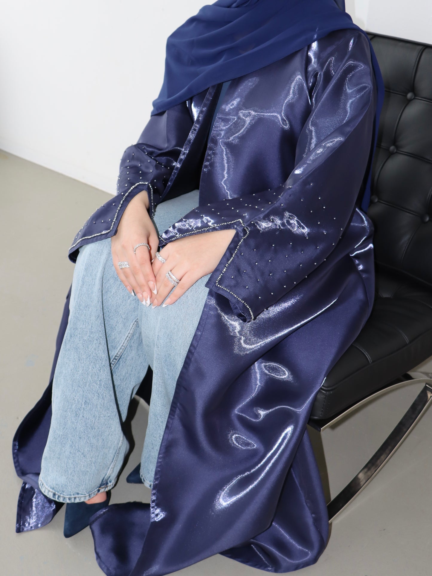 ZARA ABAYA - NAVY