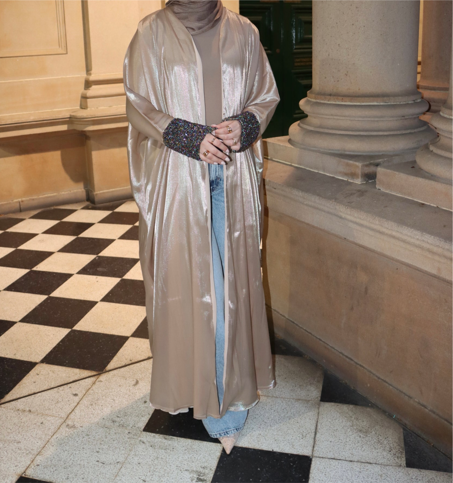 ALÎN ABAYA - BEIGE