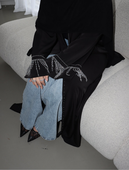 JANNAH ABAYA - BLACK