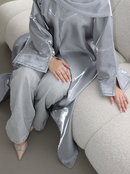 ZARA ABAYA - SILVER