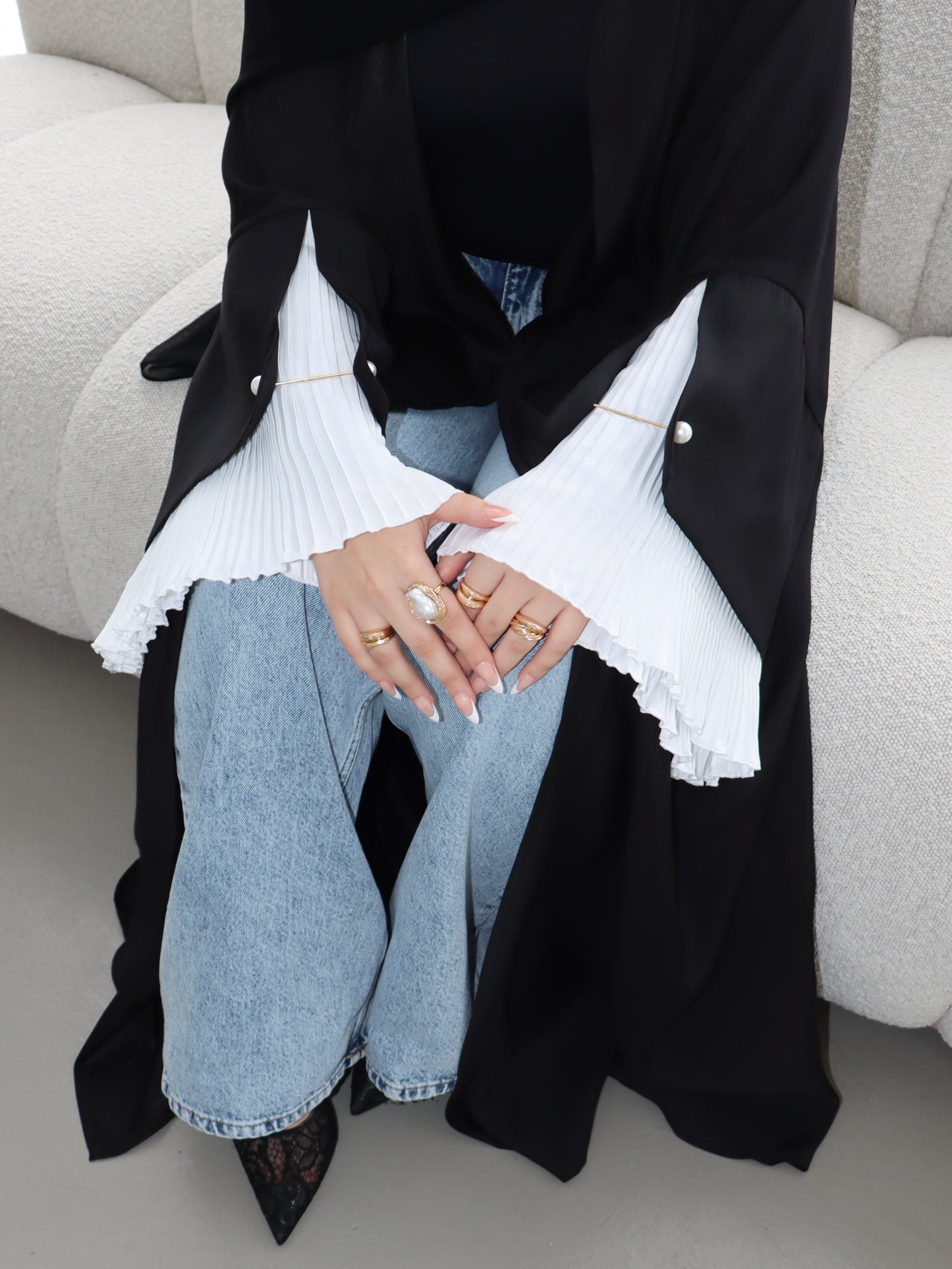 INAYA ABAYA - BLACK