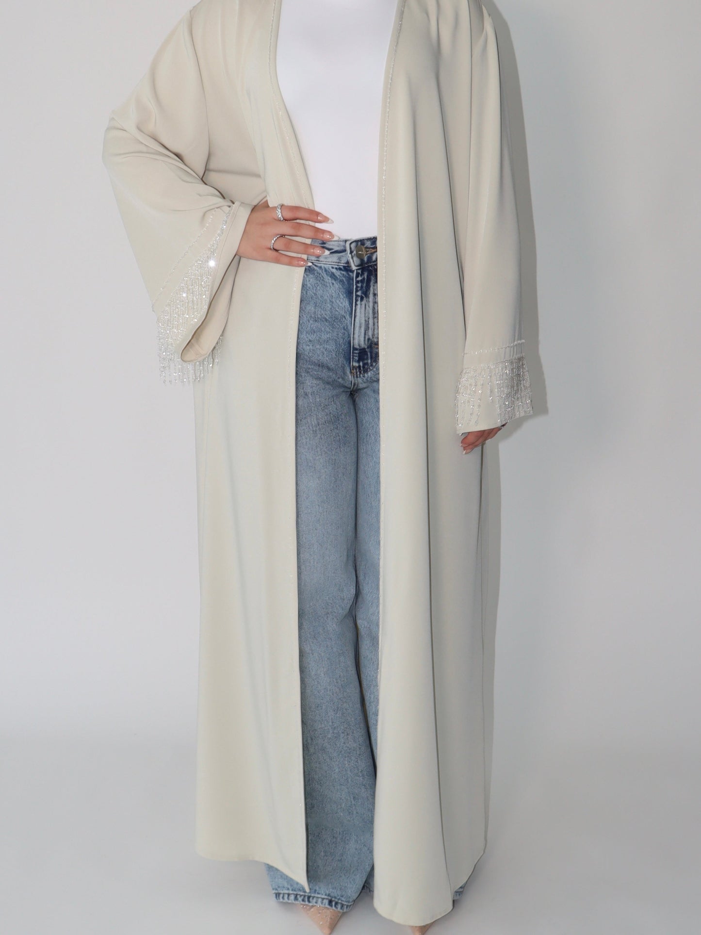 JANNAH ABAYA - BEIGE