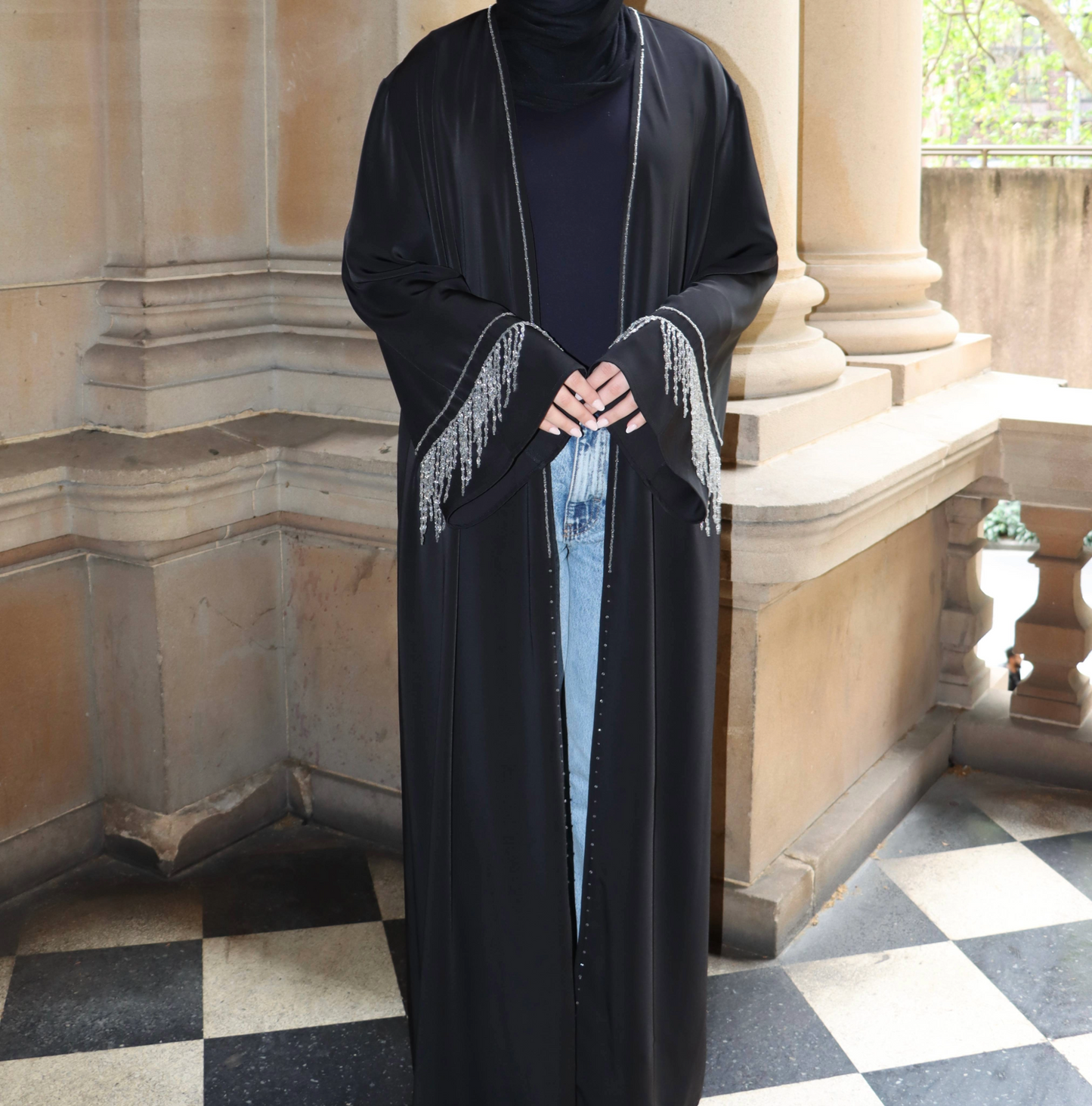 JANNAH ABAYA - BLACK